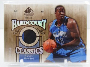 DWIGHT HOWARD 2007-08 SP GAME USED HARDCOURT CLASSICS GAME WORN PATCH! #15/50!