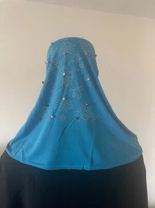 Beautiful Kids Hijab With colorful design For Girl's (6-12 years) - Picture 1 of 2