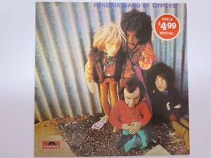 JIMI HENDRIX ''BAND OF GYPSYS'' MEGA RARE COPY - PURPLE TEXT- MISPELT- TOP AUDIO - Foto 1 di 10