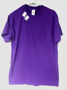 Gildan 100% Cotton Women's Men's M Unisex Short Sleeve Tee T-Shirt Top New - Picture 1 of 5