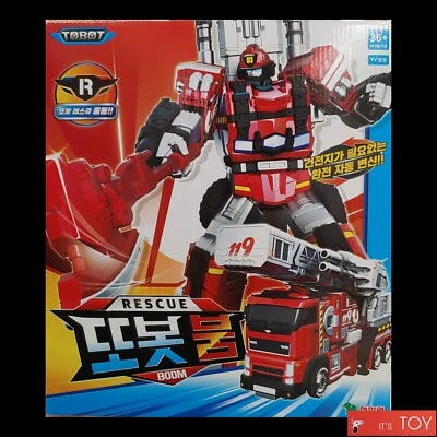 Tobot Rescue TOBOT BOOM Fire Engine Truck Red Great Transforming Robot Toy 2023 - Image 1 of 4