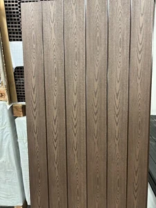 Chocolate/Brown Tongue&Groove Wood Composite Gate&Fence Boards Panels BULK DEAL - Picture 1 of 2
