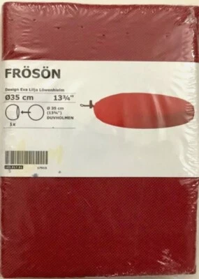 IKEA FROSON 13 3/4" Funda para Almohadilla Silla Redonda Exterior, Rojo 103.917.91 Foto 1 de 3