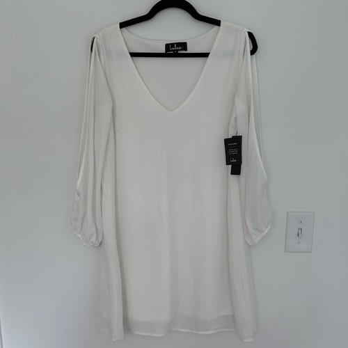 LULUS Abito a tubino Lulu's nuovo con etichetta manica lunga Taglia M