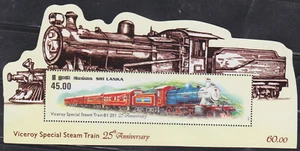 SRI LANKA - 2011 VICEROY SPECIAL STEAM TRAIN 25th ANNIVERSARY - MIN. SHEET MNH - Picture 1 of 1