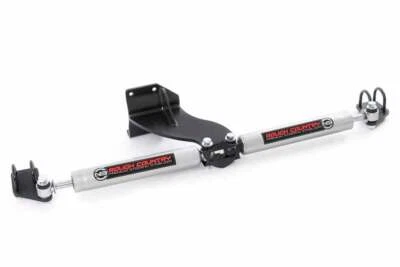 Rough Country for RAM 2500 14-21/3500 13-21 Pickup Dual Steering Stabilizer Kit - Image 1 of 4