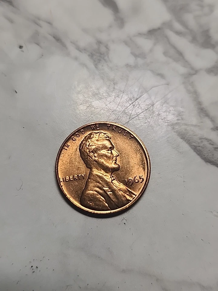 1cent usa coin 1965 - Image 1 of 2