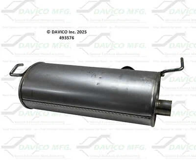 Silenciador de escape DAVICO MFG 493576 Foto 1 de 2