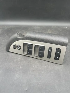 2007-2014 Silverado 1500 Crew Cab Master Window Mirror Lock Switch Black - Picture 1 of 9