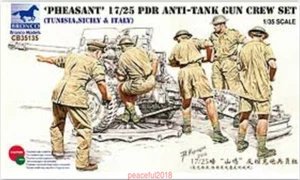 Bronco #CB35135 1/35 Pheasant 17/25 Pdr Anti-Tank Gun Crew Set - Picture 1 of 1