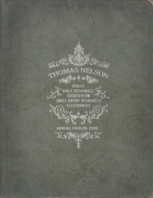 Thomas Nelson Bible and Reference Annual Catalog with CD - 2008 [Paperback] Thom - Image 1 of 3