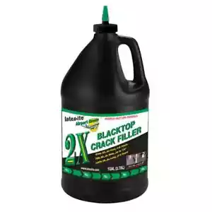 New 1GAL Blacktop Crack Filler Asphalt Repair Sealant Patch Fast Dry 2X Premium - Picture 1 of 3