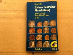 livre monnaie ancien Günter Schön Kleiner deutscher Münzkatalog von 1976 - Picture 1 of 2