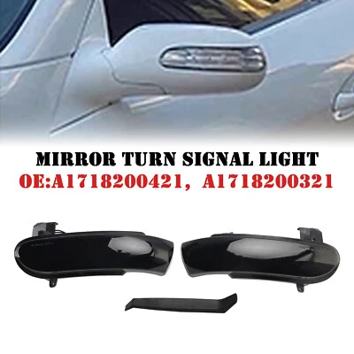 Smoked LED Sequential Side Mirror Turn Signal Light for Mercedes-Benz SLK ZE - Image 1 of 4
