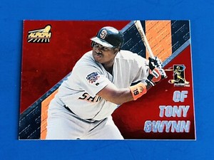 1998 Pacific Aurora Tony Gwynn Padres Red Foil Parallel Baseball SSP Card #1