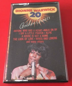 Audio Cassette - Dionne Warwick - 20 Golden Greats - Picture 1 of 2