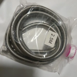 Ersatz Brauseschlauch 94 Zoll lang silber neu im Karton - Bild 1 von 3