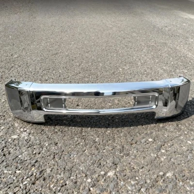 Chrome Front Bumper Face Bar for 2015-2019 Chevy Silverado 2500HD 3500 HD Steel - Изображение 1 из 4