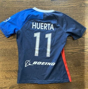 Sofia Huerta 2021 OL Reign NWSL Medium Soccer Jersey USWNT Fast Ship Soccer M US - Picture 1 of 12