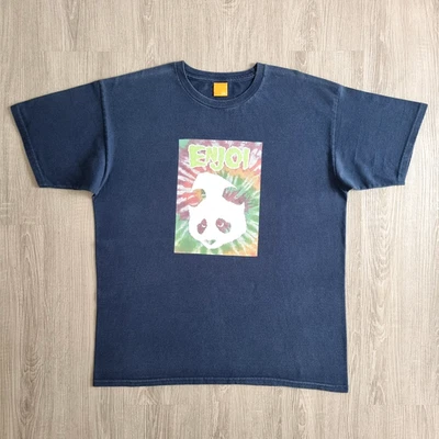 Vintage ENJOI Skate Shirt L XL Skateboard Misfits Danzig Rock Band Fractal Panda - Image 1 of 4