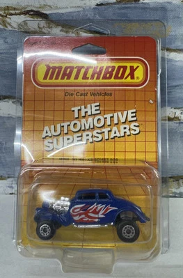 Matchbox Automotive Superstars '33 Blue Willy’s Street Rod MB69 NEW w/Protector - Image 1 of 4