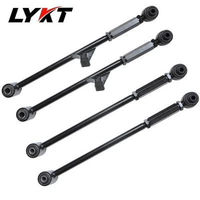 LYKT4pcs Adjustable Control Arms Alignment Rear Camber Kit for Toyota 01-05 RAV4 - Image 1 of 4