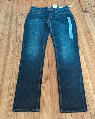 Old Navy Slim Built In Flex Jeans Size 32x34 Blue Denim Dark Wash Brand New - Image 1 of 4