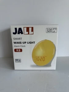 JALL K8 Smart Wake-Up Light Alarm Clock New in Box - Picture 1 of 4