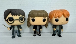Funko Pop Harry Potter Ron Weasley Hermione Granger Vinyl Lot #01 #02 #03 Loose - Picture 1 of 10
