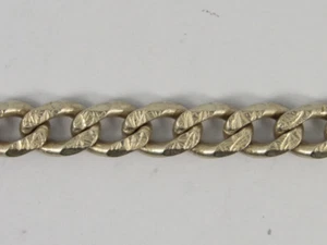 Panzerkette Halskette Sterlingsilber 18,25" 925 23,3 g ic2 - Bild 1 von 4