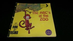 1960's EP~Colour Book & 45 RPM Record ~The ABC's At The Zoo~ #CG4518~ Acceptable - Picture 1 of 11