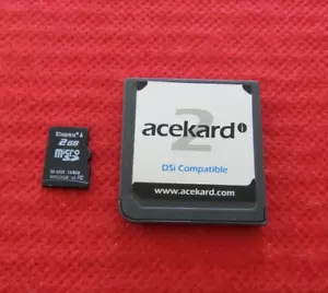 Acekard 2i Flash Cart flashcart For Nintendo DS Nintendo DS Lite Nintendo DSi T9 - Picture 1 of 2