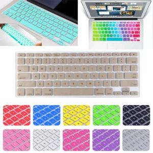 USA US Version Silicone Keyboard Cover Skin for Macbook air pro 11"12" 13" 15" - Picture 1 of 28
