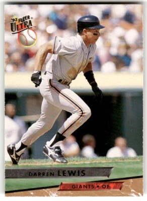 Darren Lewis 1993 Fleer Ultra #134 San Francisco Giants - Image 1 of 2