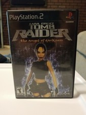 Lara Croft Tomb Raider Angel of Darkness PS2 Black Label COMPLETE Tested/works