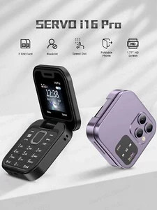 New Mini Flip Mobile Phone FM Radio Magic Voice Blacklist Speed Dial Vibrate - Zdjęcie 1 z 29
