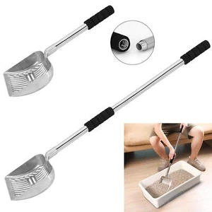 Cat Litter Scoop Metal Cat Litter Scooper Long Handle Cat Scoop Detachable St... - Picture 1 of 7