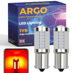 For Seat Leon MK2 Led 33 Smd Xenon Red Stop Tail Brake Light Bulbs 2005-2012 - Picture 1 of 13