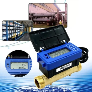 DN15 New Timing Quantitative Remote Flow Meter Ultrasonic Water Meter Flowmeter - Bild 1 von 18