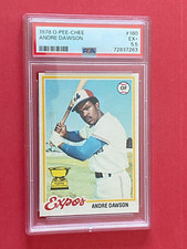 1978 O-Pee-Chee - #180 Andre Dawson  PSA 5.5  EX+