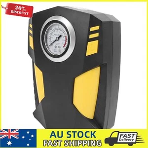 Compact Auto Tire Pump - 12V Inflator with Pointer Pressure Gauge - Picture 1 of 17