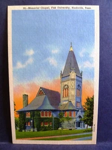 Postkarte TN Nashville Fisk University Memorial Chapel - Bild 1 von 2