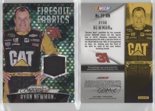 2016 Panini Prizm NASCAR Firesuit Fabrics Green Flag Prizm /99 Ryan Newman #RN