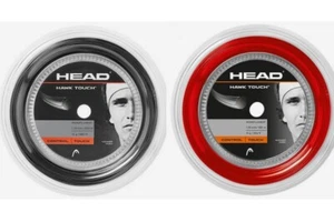 Head HAWK Touch 1.30mm 120m 394ft Tennis String Racquet Anthracite Red NWT - Picture 1 of 4