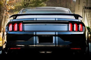 2015 2016 2017 Ford Mustang Coupe Black Mamba Rear Trunk Spoiler Wing Unpainted - Picture 1 of 9