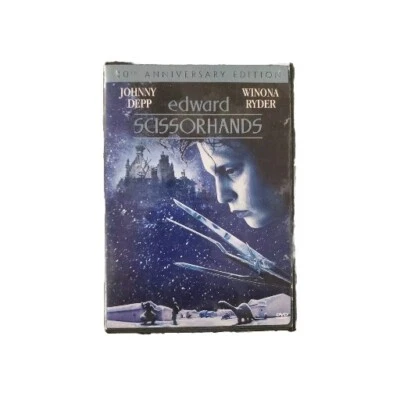 Edward Scissorhands (1990) DVD 10th Anniversary Edition Tim Burton Johnny Depp - Image 1 of 3