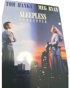 VHS Sleepless in Seattle (1993) Pre-owned Tom Hanks Meg Ryan  - Picture 1 of 5