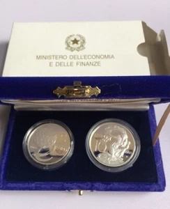 Italia 5+10 euro 2003 Proof PP in cassette: Europa v/h Volk / dei Popoli - Picture 1 of 1