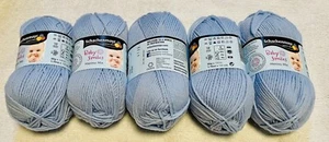 Schachenmayr Baby Smiles Merino Mix Farbe 01054 hellblau 5 x 50g, Neuware !!! - Bild 1 von 1