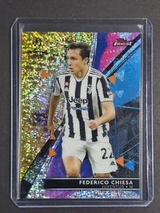 Federico Chiesa 2021-22 Topps Finest Gold Speckle Refractor /50 - Picture 1 of 2